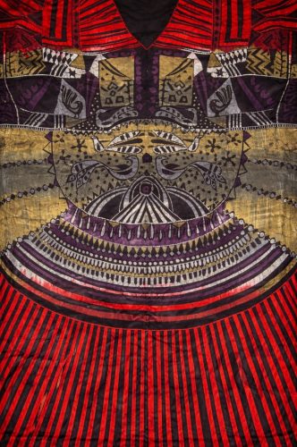 Abstract Batik Technique