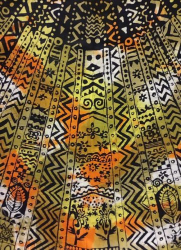 Explosion Batik Technique