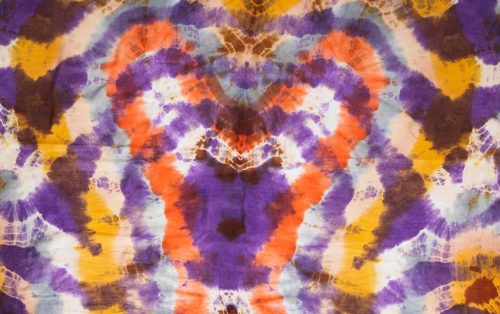 Abstract Tie-Die Technique