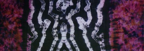 Abstract Tie-Die Technique