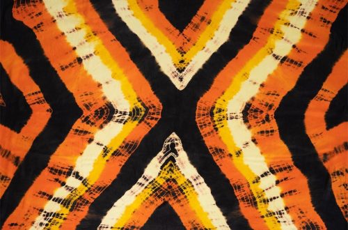 Abstract Tie-Die Technique